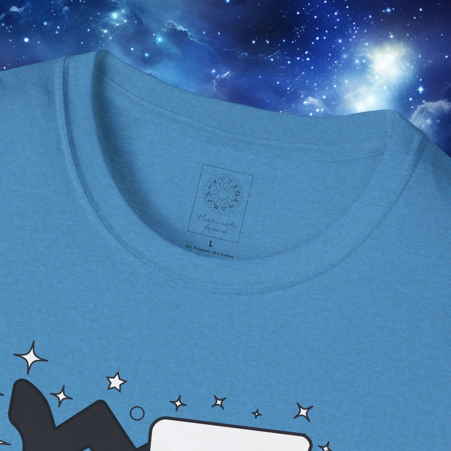 Astrology Zodiac Unisex Softstyle T-Shirt Scorpio and Sagittarius with Love Description