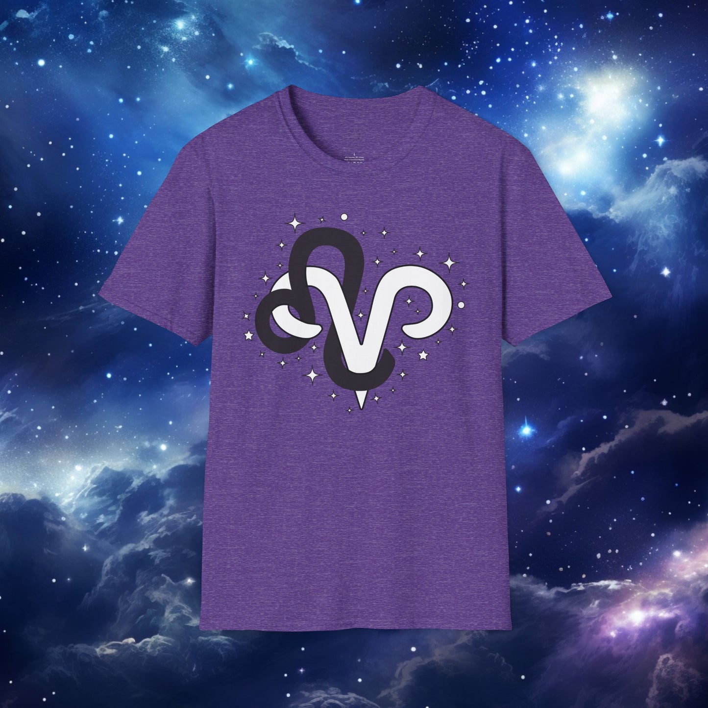 Astrology Symbol Unisex T-Shirt Leo Aries Love Description