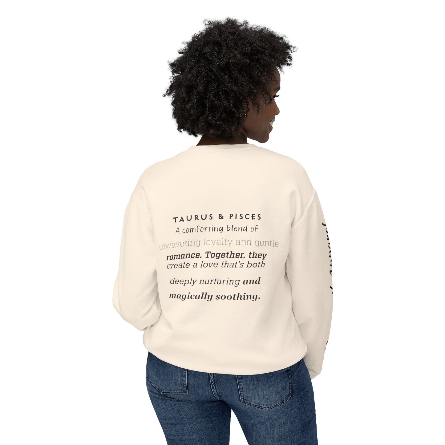 Astrology Unisex Sweatshirt - Taurus/Pisces Love Symbols