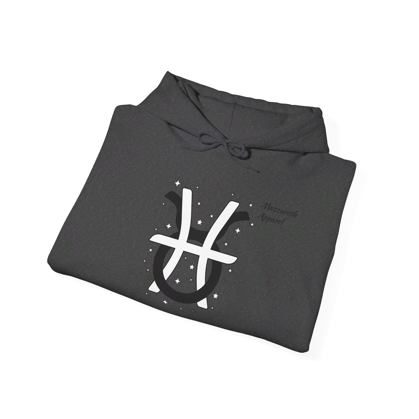 Couples Zodiac Hoodie with Taurus and Pisces Design 2