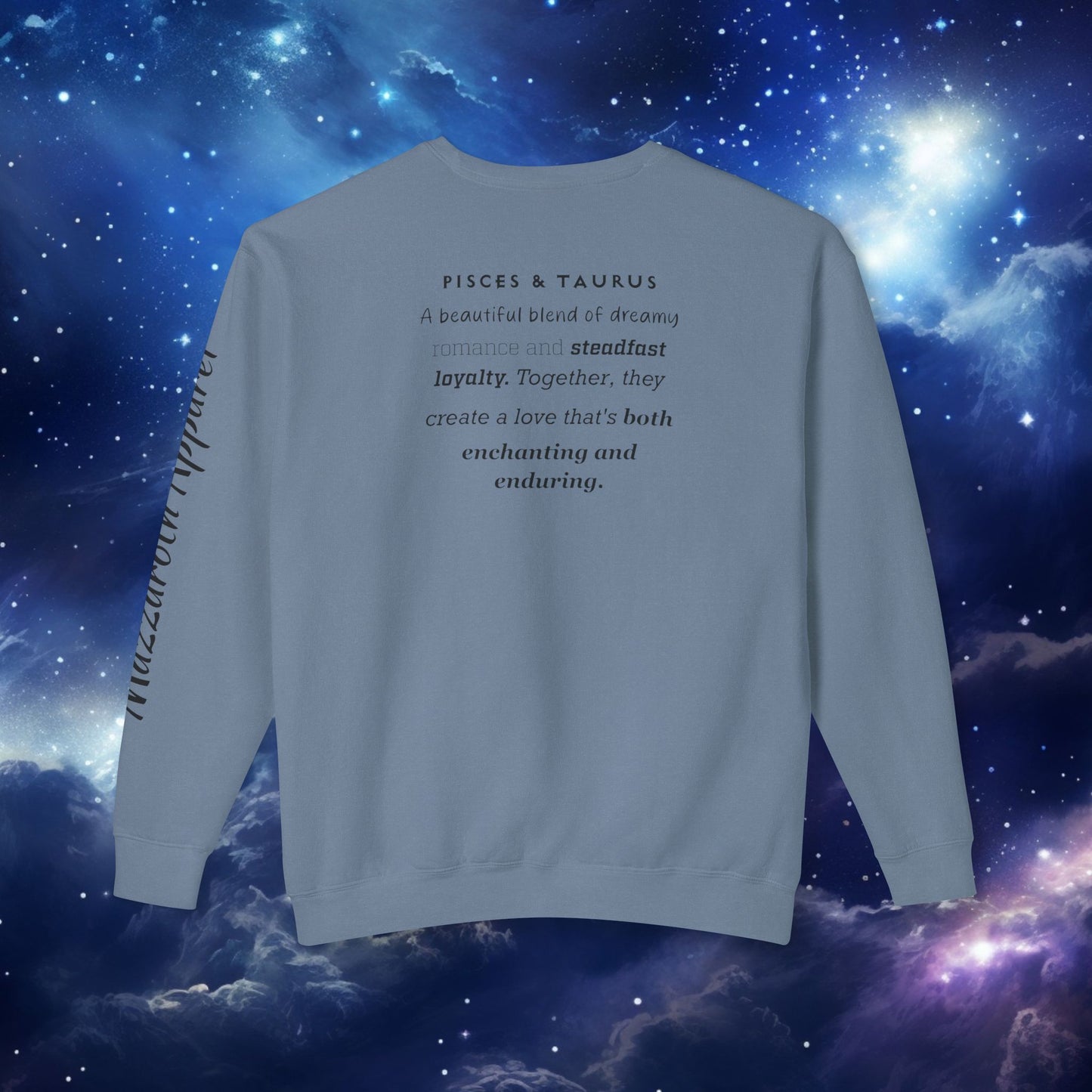 Astrology Unisex Sweatshirt - Pisces Taurus Love Symbols