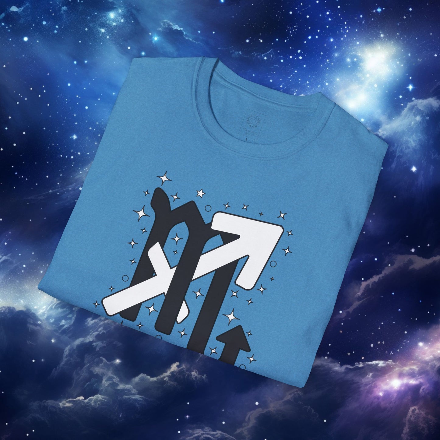 Astrology Zodiac Unisex Softstyle T-Shirt Scorpio and Sagittarius with Love Description
