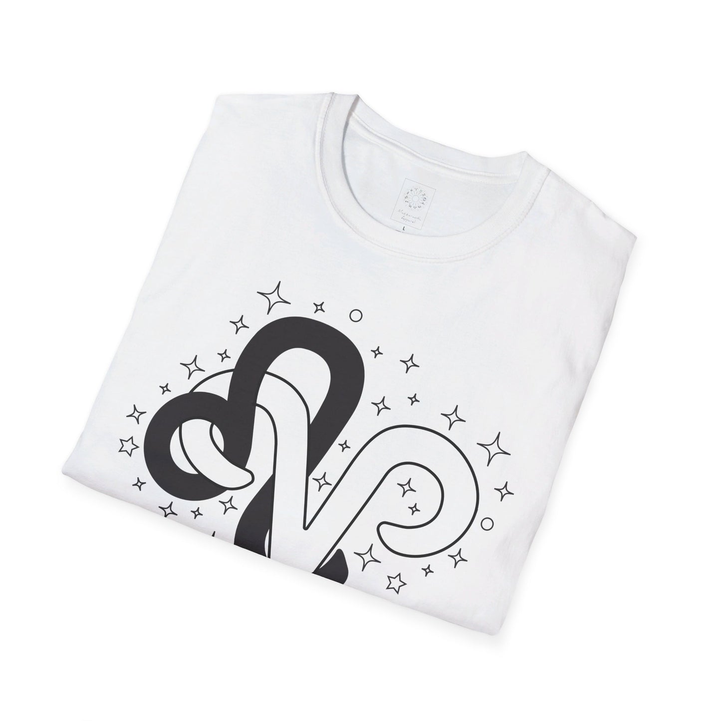 Astrology Symbol Unisex T-Shirt Leo Aries Love Description