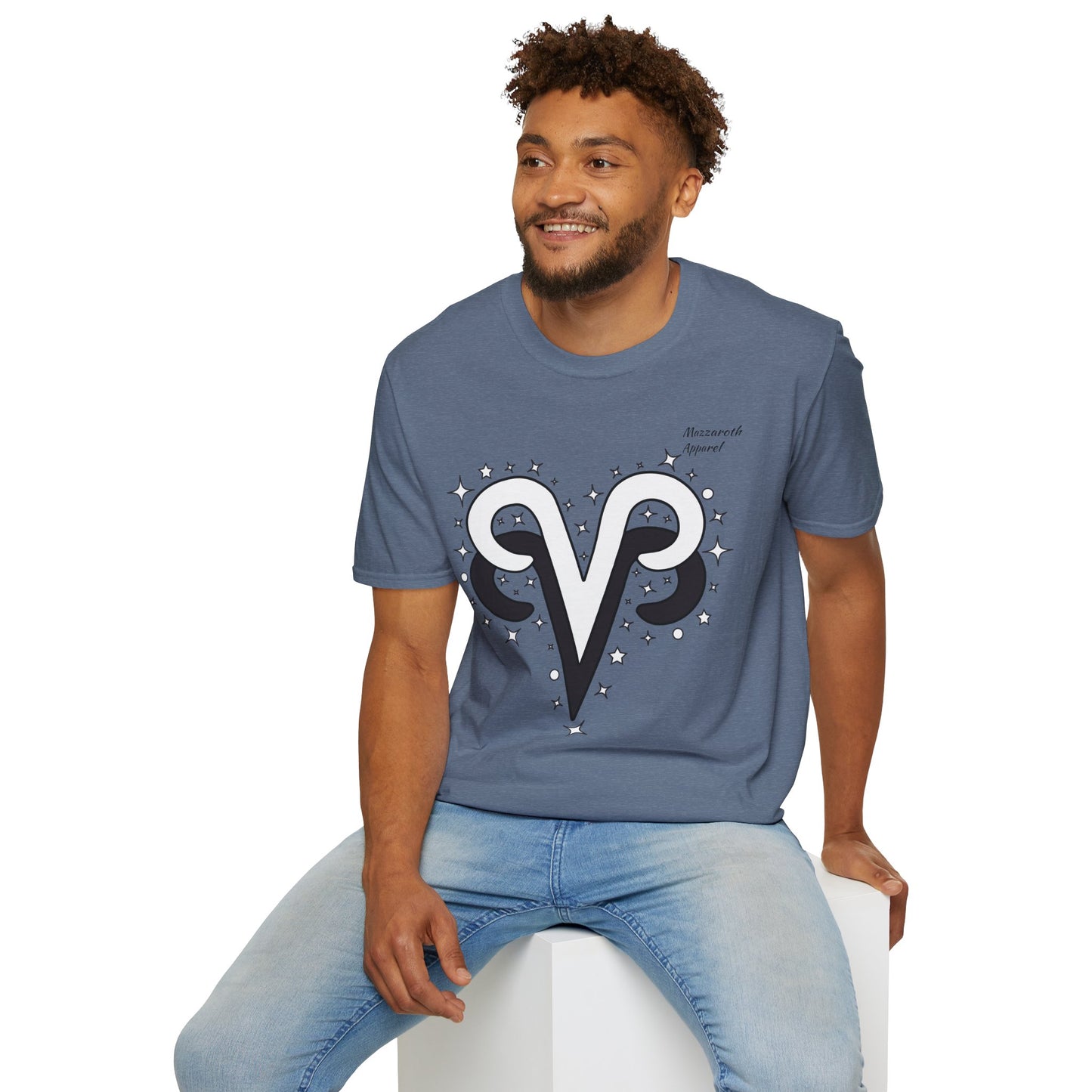 Zodiac Pairing Aries and Aries Astrology Unisex Tee with Love Description