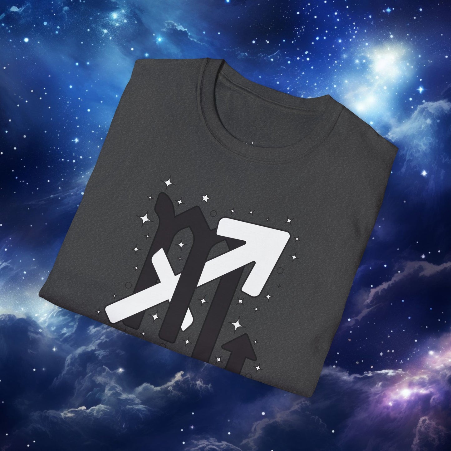 Astrology Zodiac Unisex Softstyle T-Shirt Scorpio and Sagittarius with Love Description