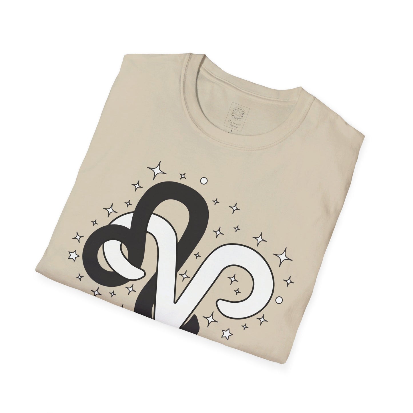 Astrology Symbol Unisex T-Shirt Leo Aries Love Description