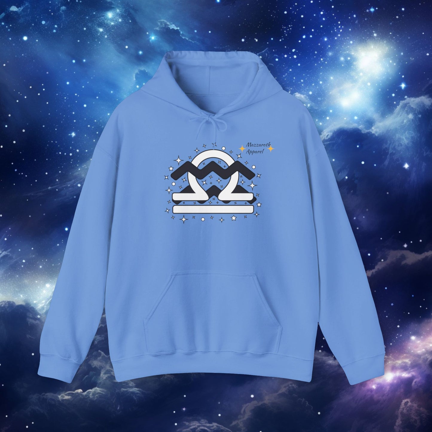 Astrology Love Zodiac Hoodie - Aquarius and Libra Pairing