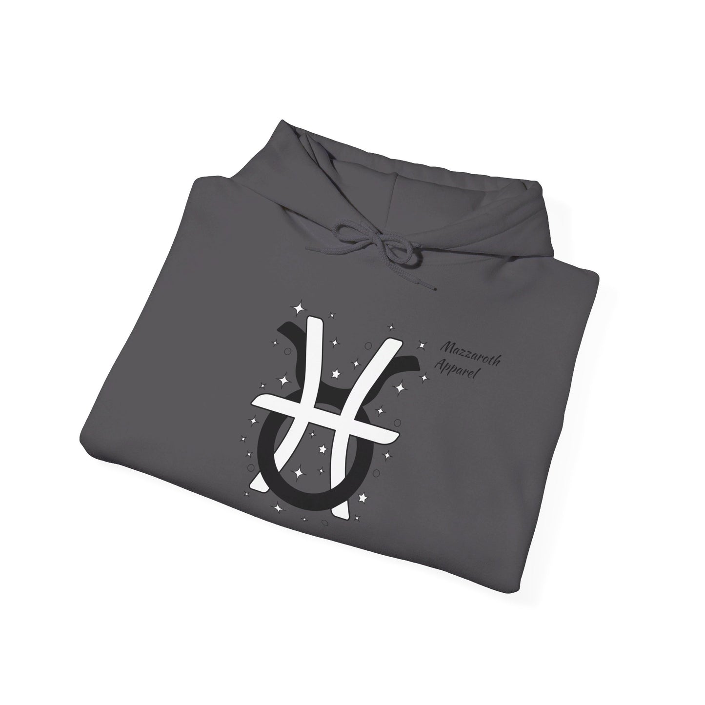 Couples Zodiac Hoodie with Taurus and Pisces Design 2