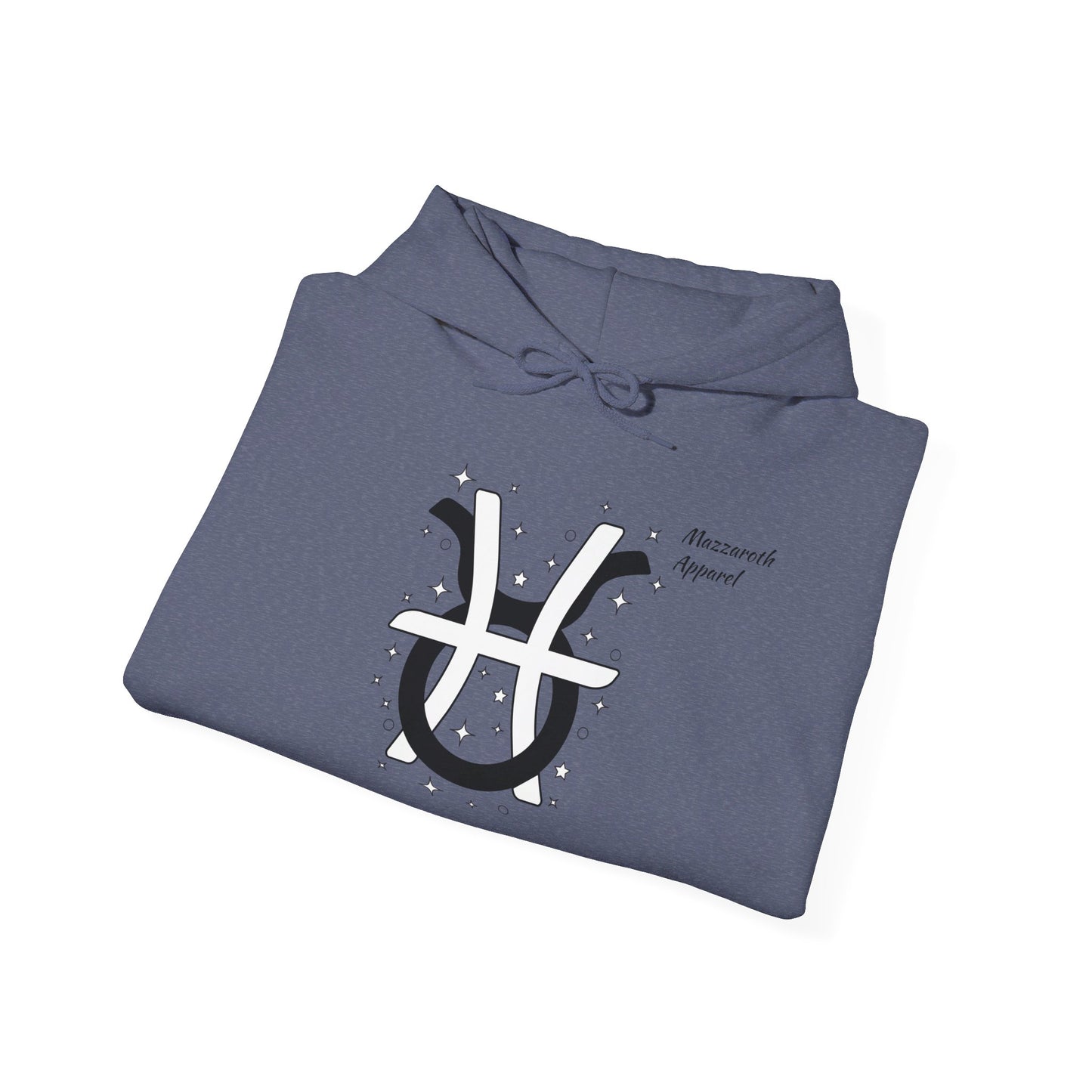 Zodiac Hoodie with Taurus and Pisces Design