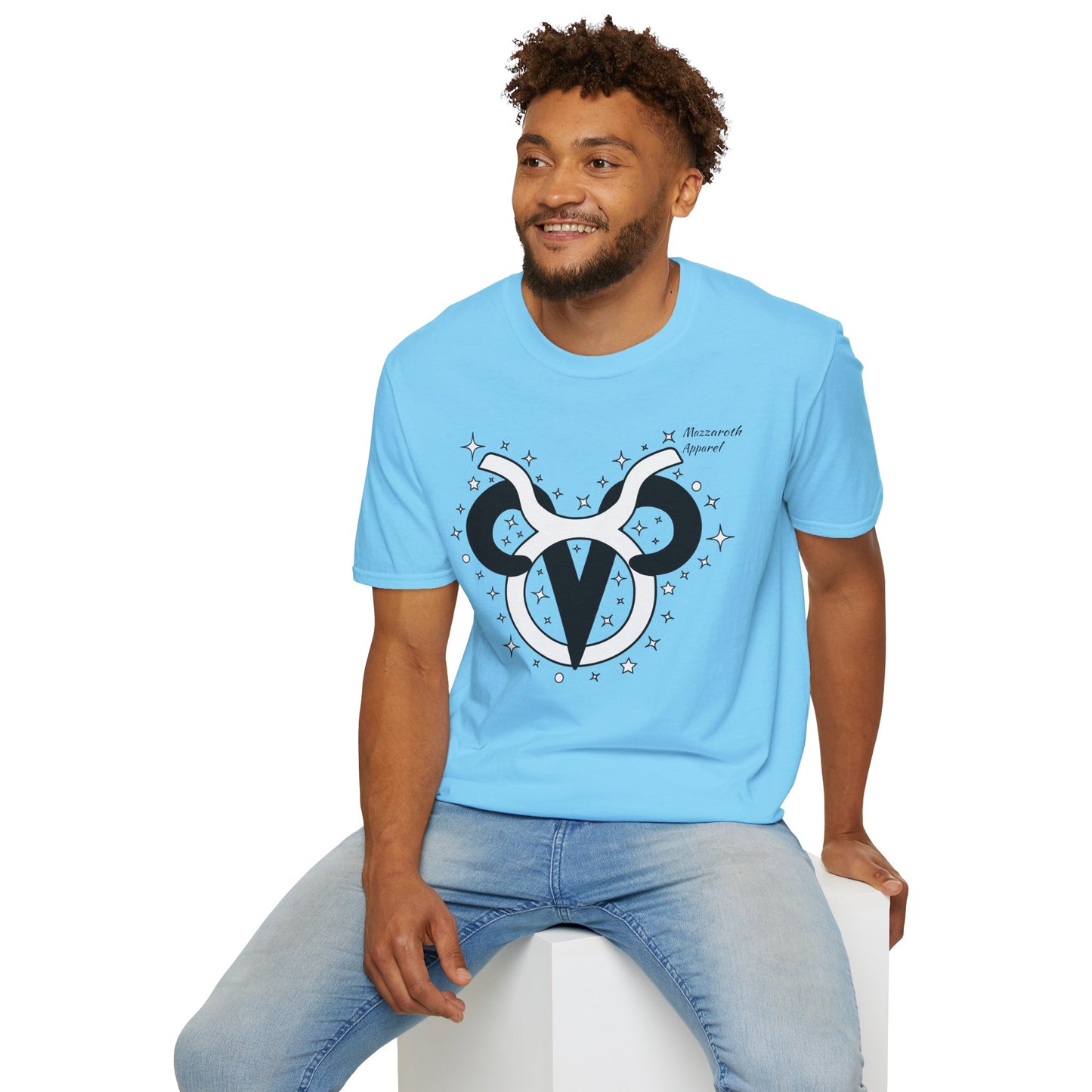 Zodiac Pairing Aries and Taurus Astrology Unisex Tee with Love Description 2