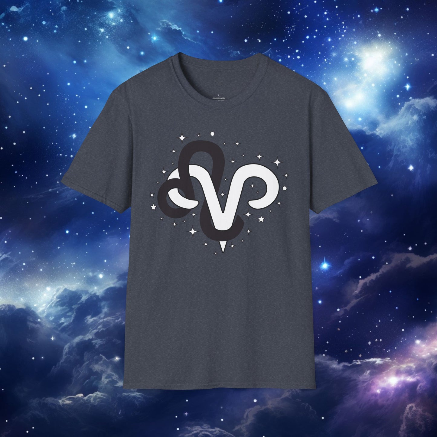 Astrology Symbol Unisex T-Shirt Leo Aries Love Description