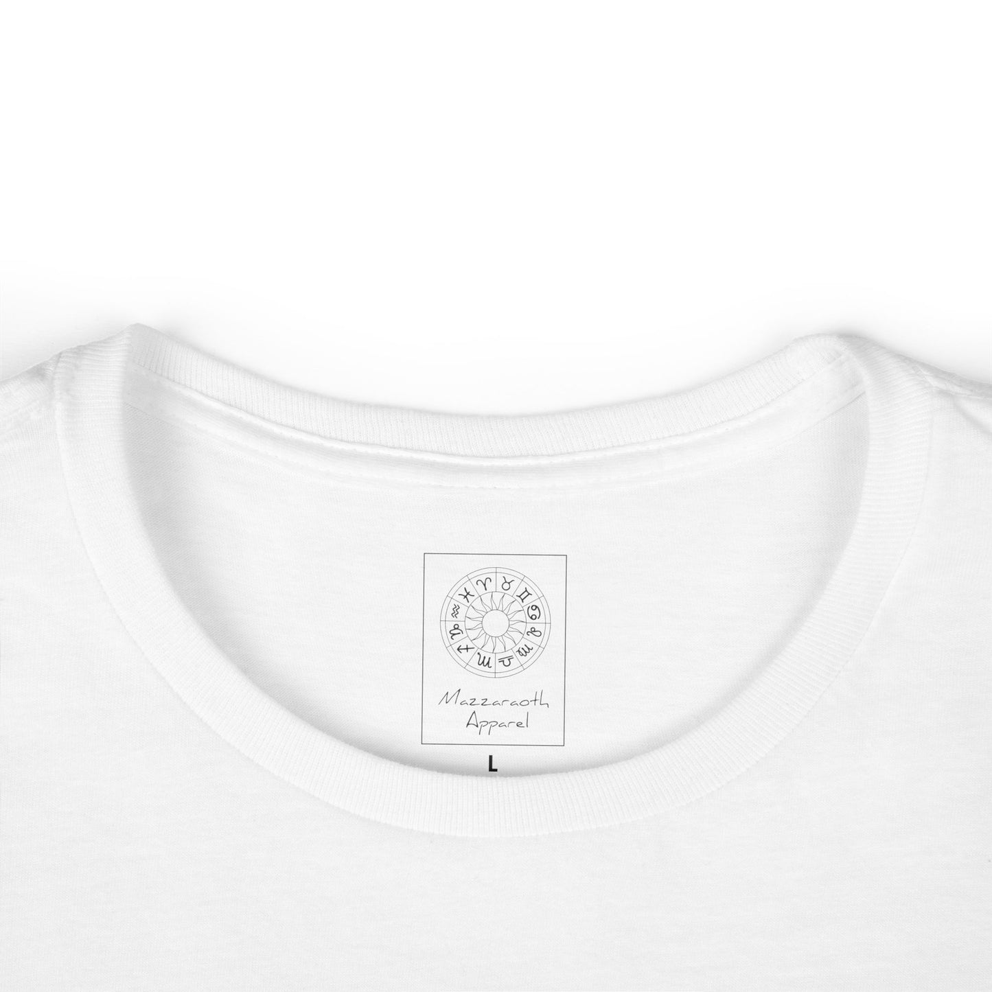 Astrology Zodiac Unisex T-Shirt with Gemini Virgo symbol and love description