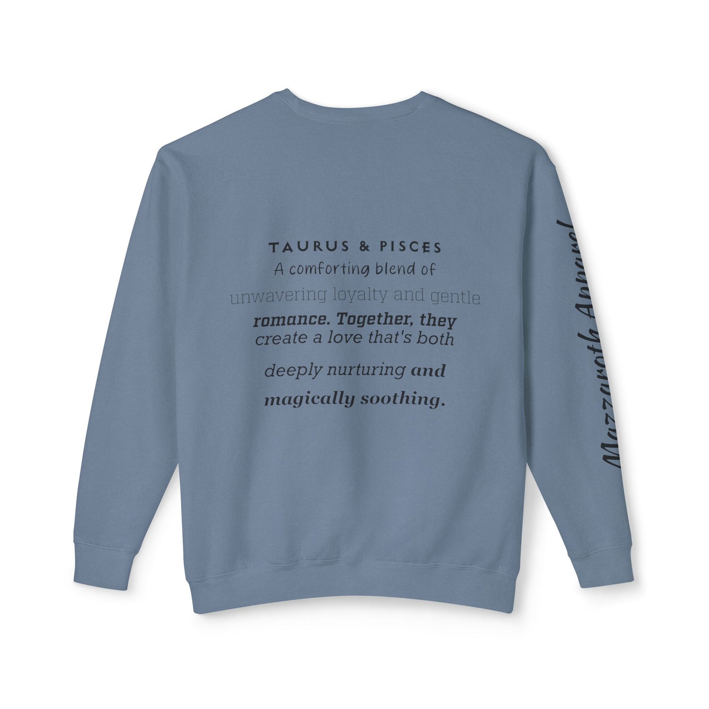 Astrology Unisex Sweatshirt - Taurus/Pisces Love Symbols