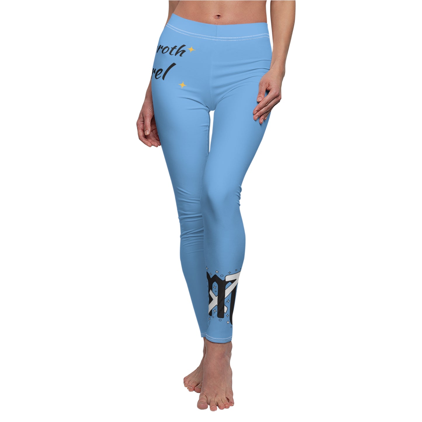 Leggings - Scorpio and Sagittarius Intertwine Design - Women's Casual Stretch Pants