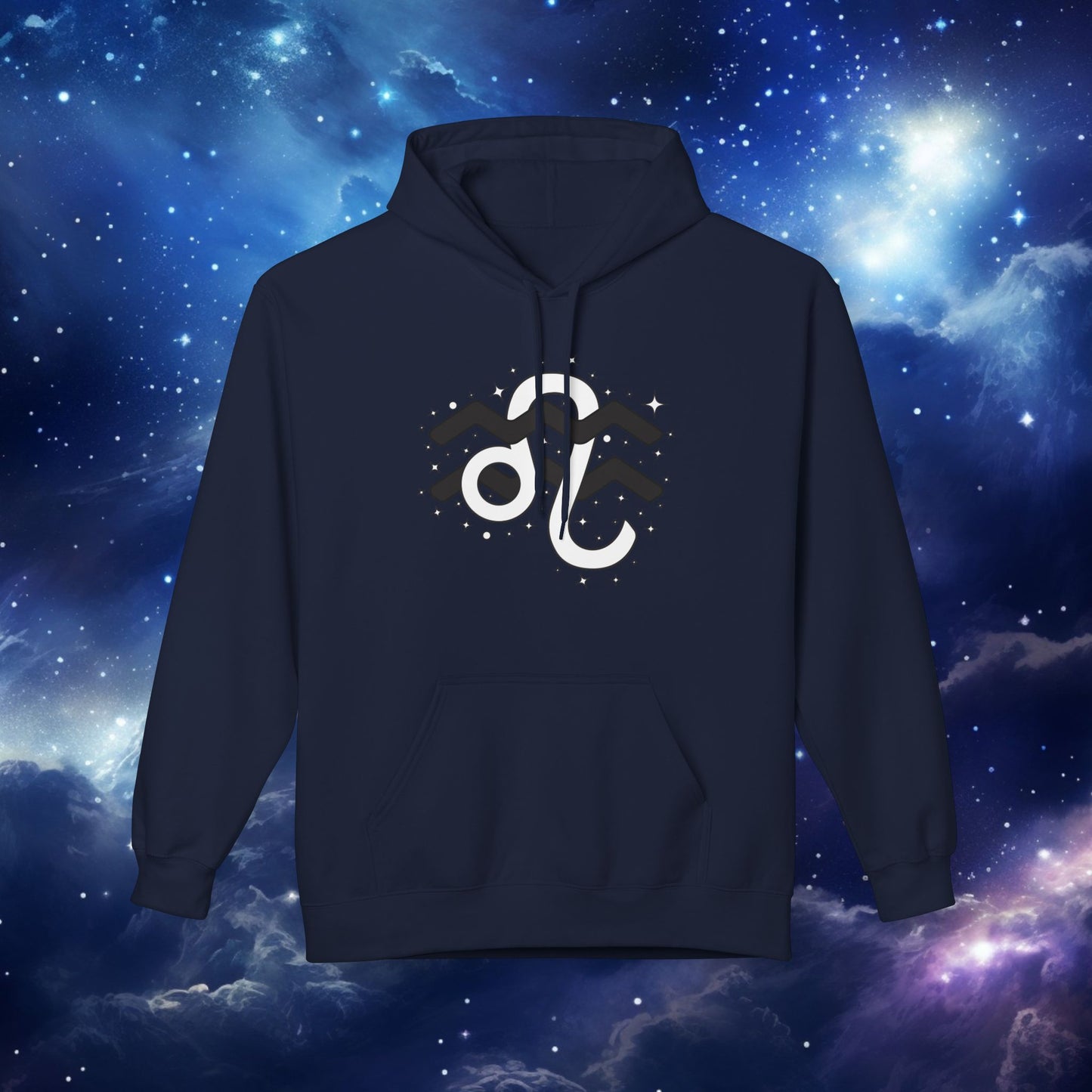 Astrology Zodiac Pairing Hoodie - Aquarius and Leo Love Description