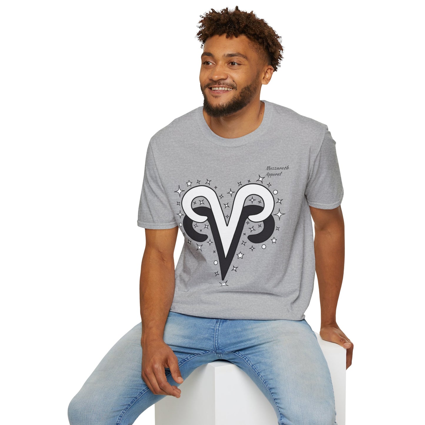Zodiac Pairing Aries and Aries Astrology Unisex Tee with Love Description