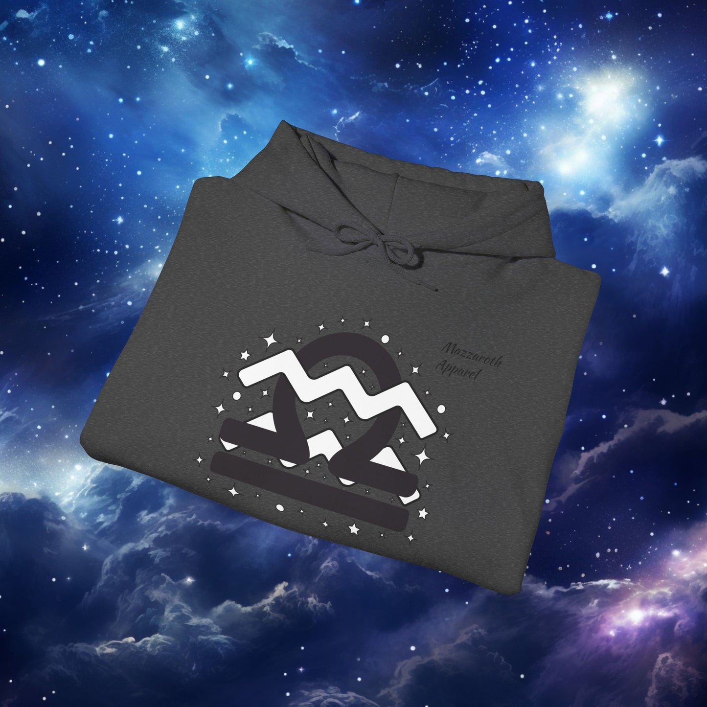 Astrology Zodiac Hoodie - Libra and Aquarius Love Description