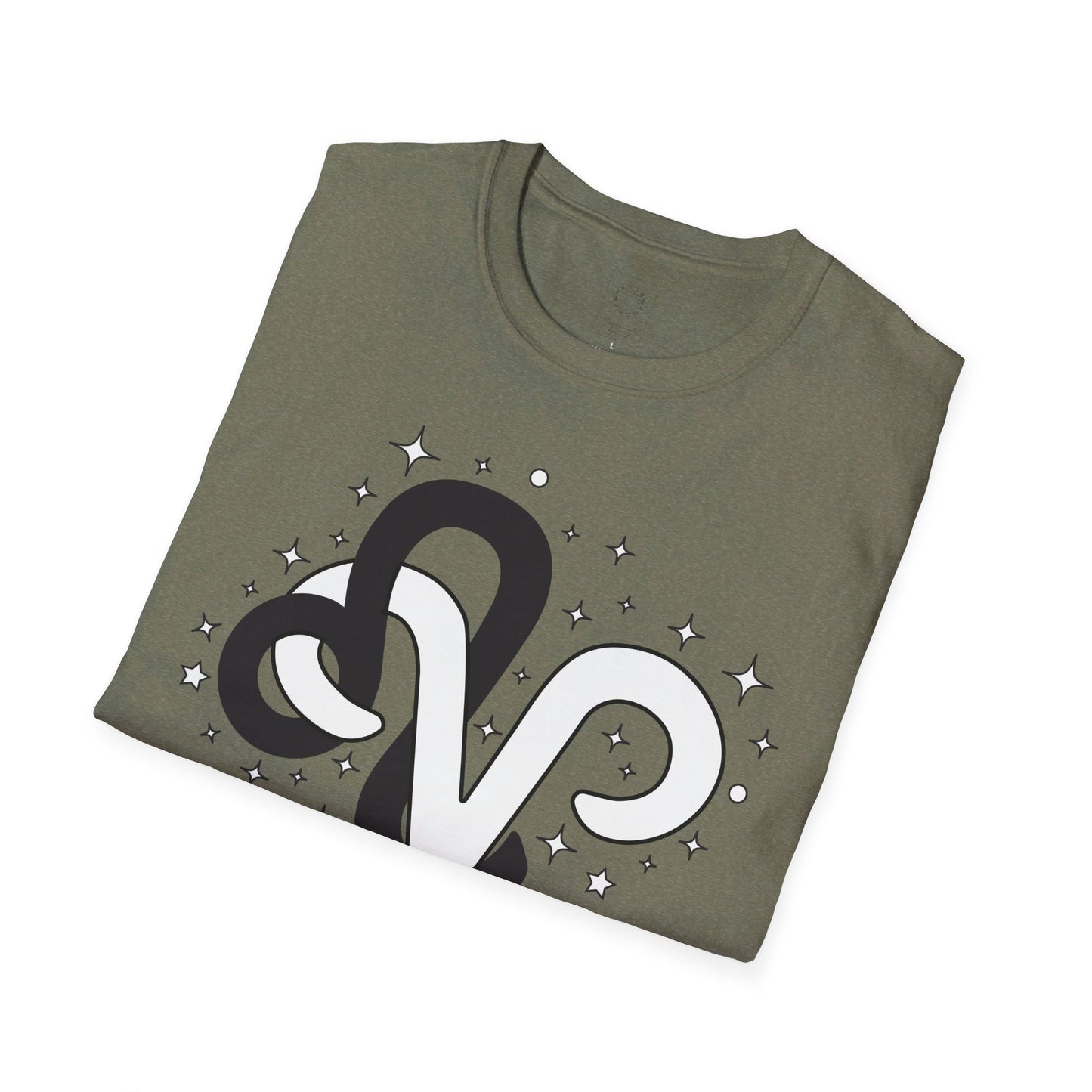 Astrology Symbol Unisex T-Shirt Leo Aries Love Description