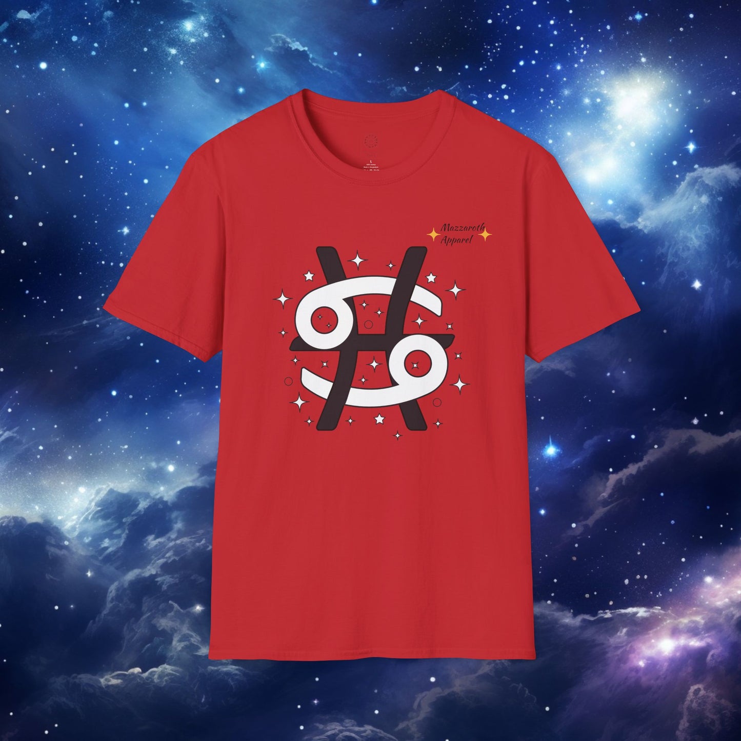 Pisces Cancer Astrology Unisex Tee, Zodiac Inspired T-shirt, Custom Personalized Tee, Sweetest Day Gift for Him