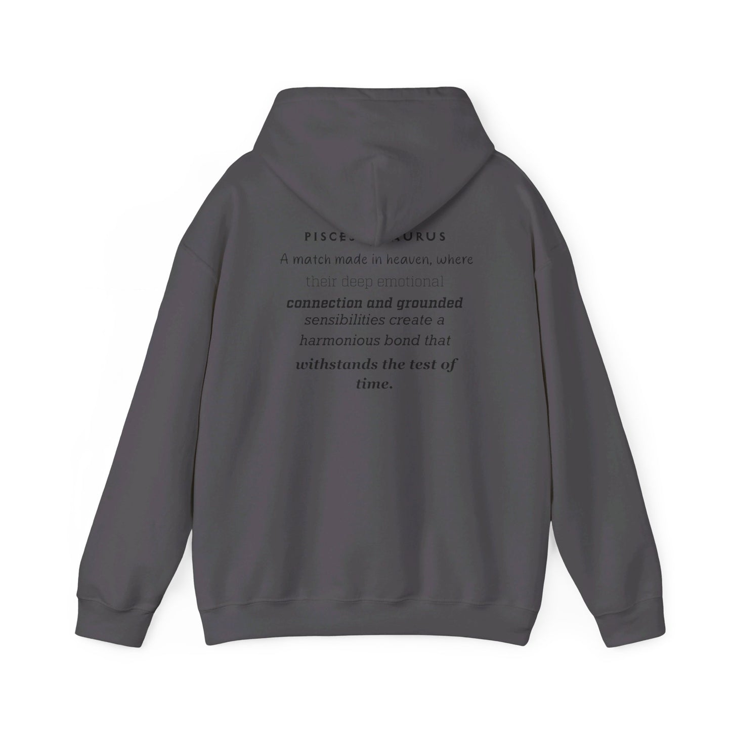 Zodiac Hoodie with Pisces and Taurus Design
