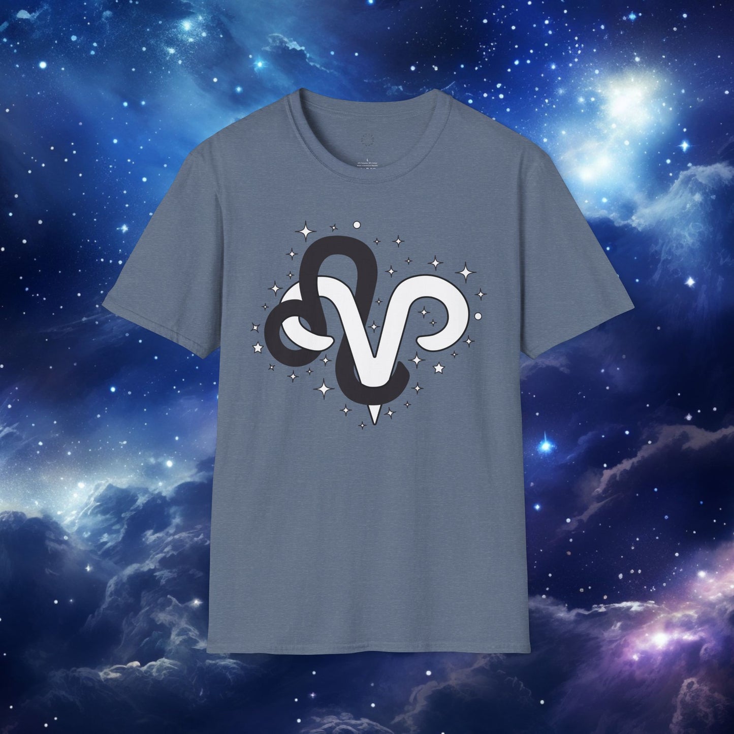 Astrology Symbol Unisex T-Shirt Leo Aries Love Description