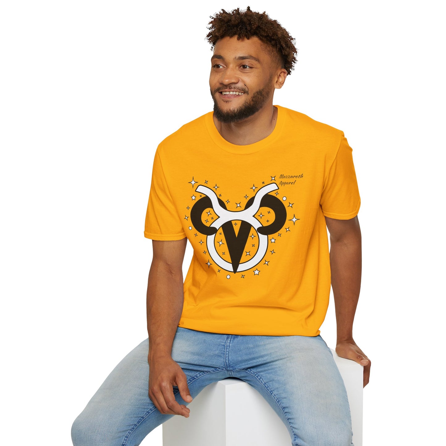 Zodiac Pairing Aries and Taurus Astrology Unisex Tee with Love Description 2
