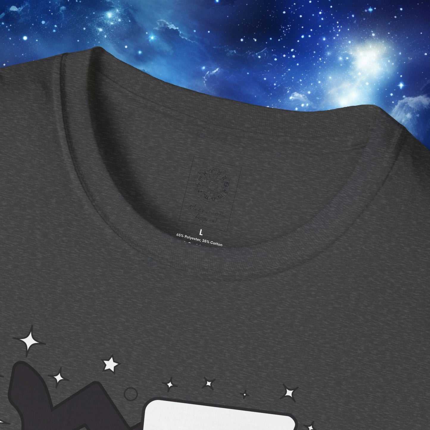 Astrology Zodiac Unisex Softstyle T-Shirt Scorpio and Sagittarius with Love Description