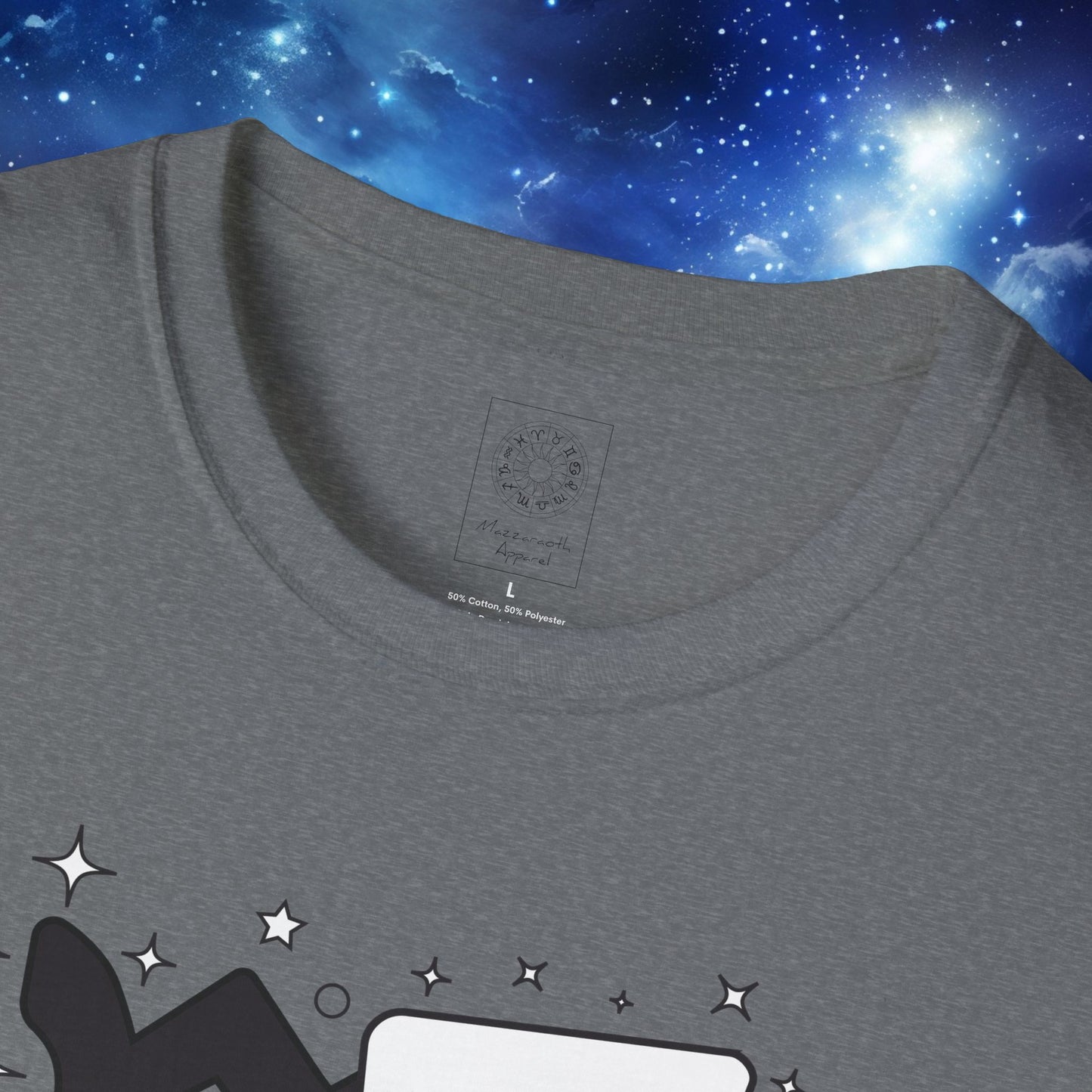 Astrology Zodiac Unisex Softstyle T-Shirt Scorpio and Sagittarius with Love Description