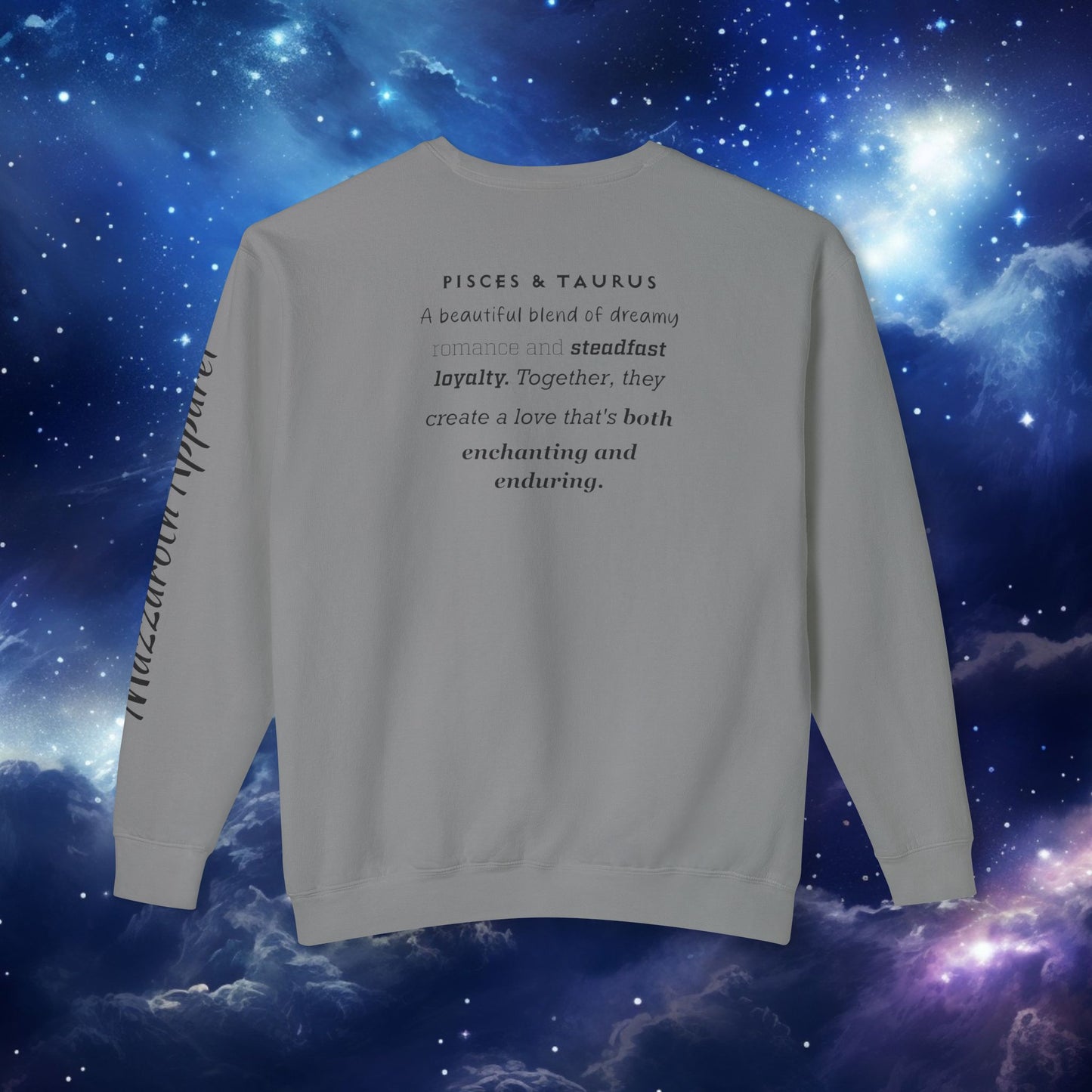 Astrology Unisex Sweatshirt - Pisces Taurus Love Symbols