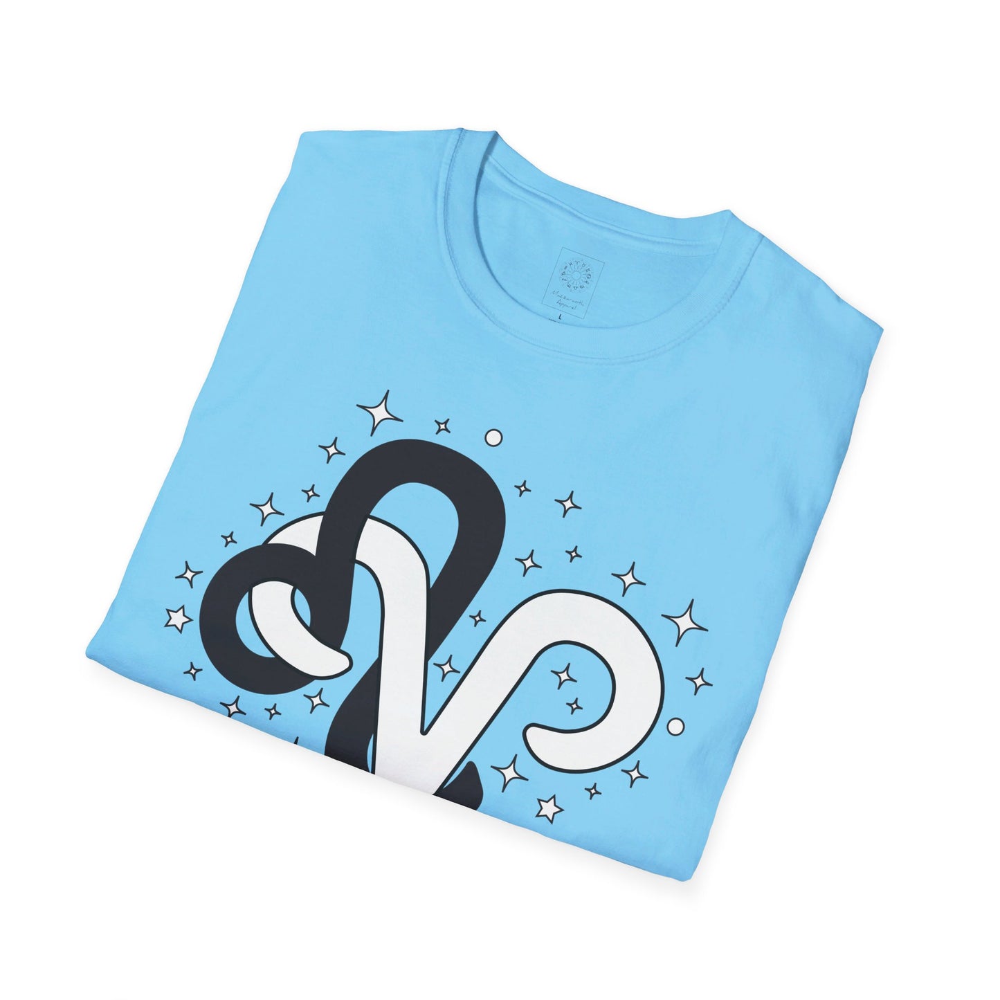 Astrology Symbol Unisex T-Shirt Leo Aries Love Description