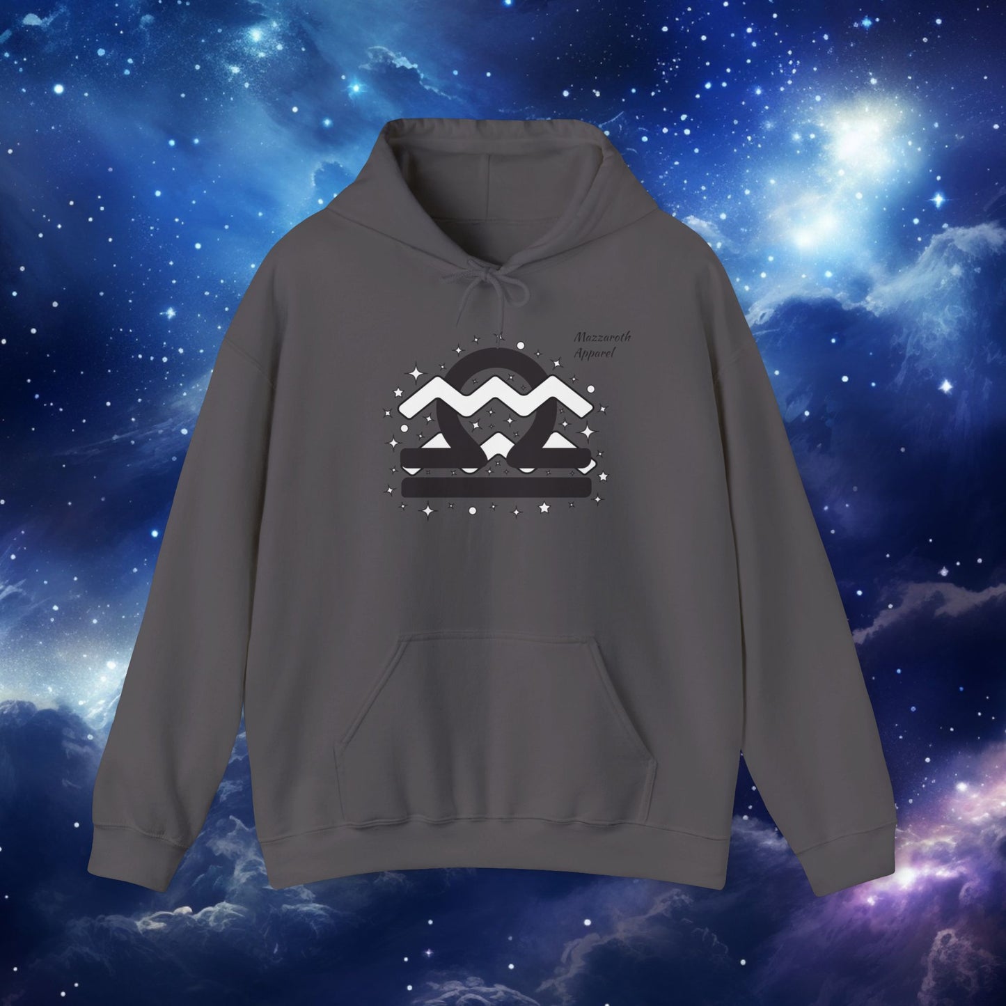 Astrology Zodiac Hoodie - Libra and Aquarius Love Description