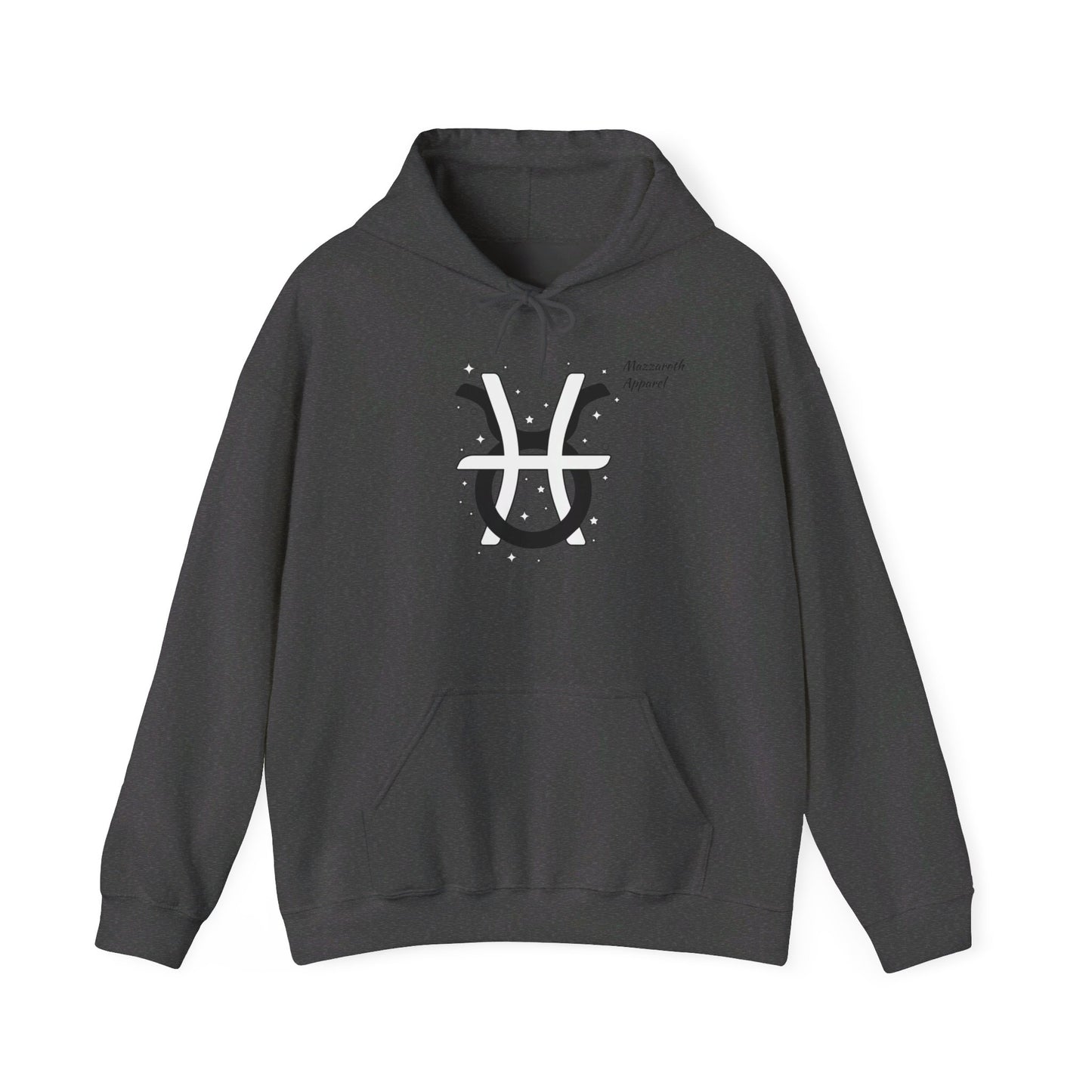 Couples Zodiac Hoodie with Taurus and Pisces Design 2