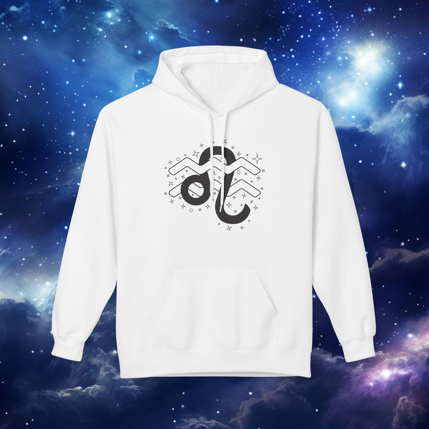 Astrology Zodiac Pairing Hoodie - Leo and Aquarius Love Description