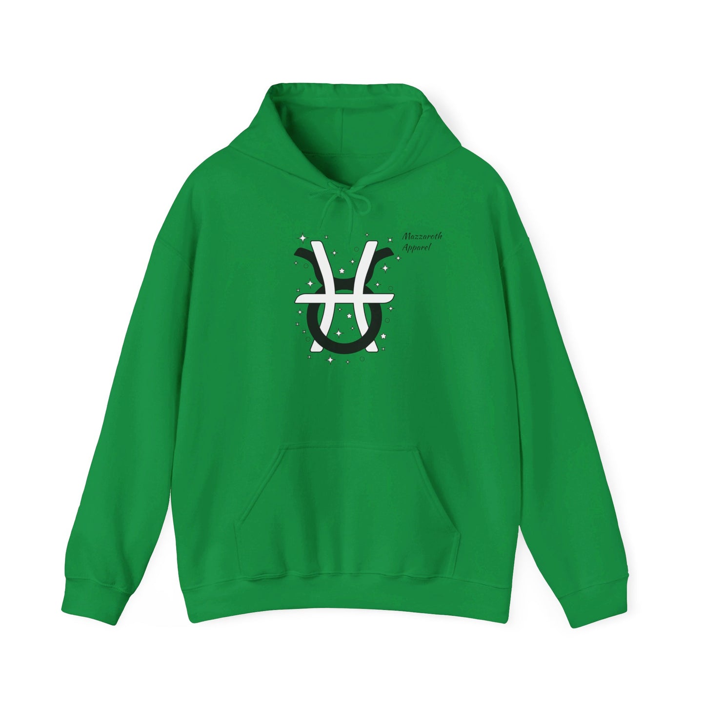 Zodiac Hoodie with Taurus and Pisces Design 2