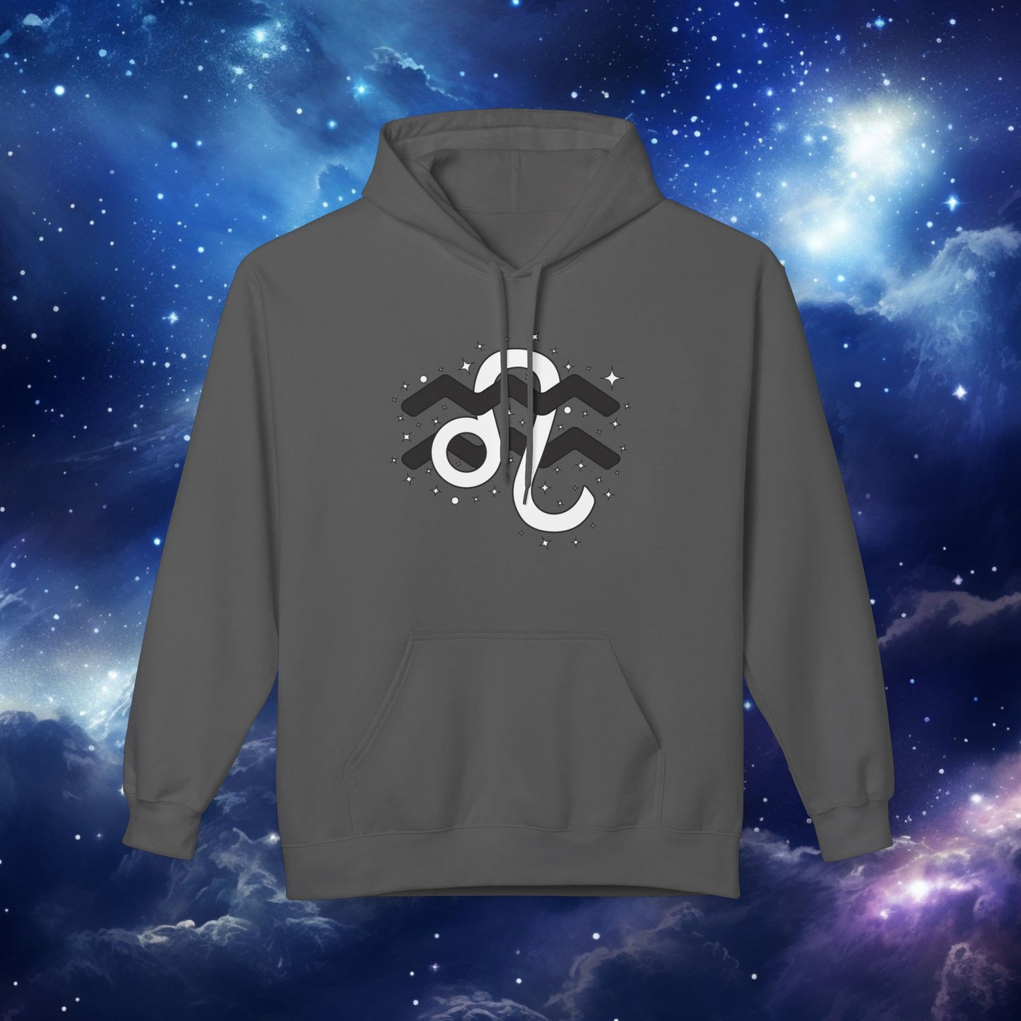 Astrology Zodiac Pairing Hoodie - Aquarius and Leo Love Description