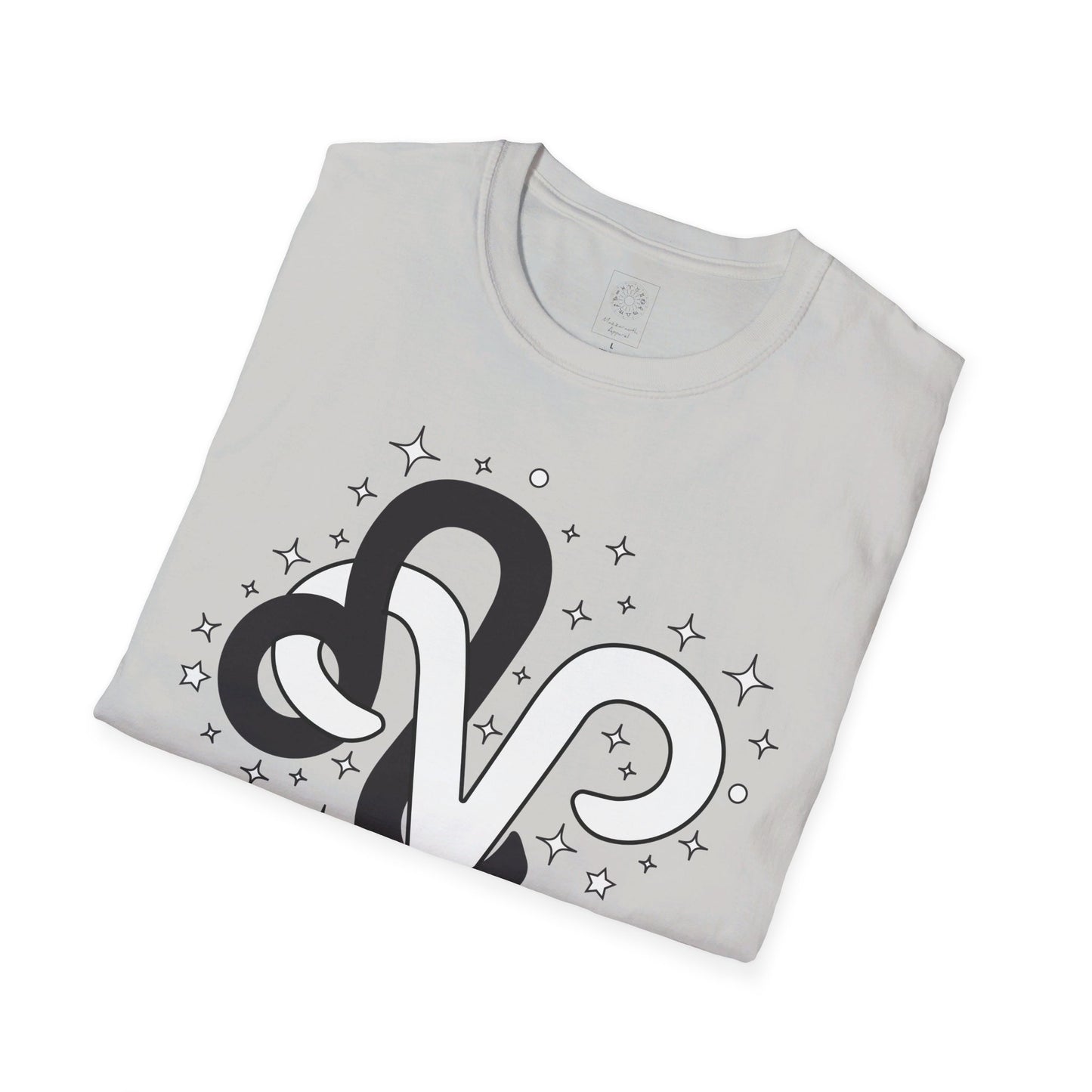 Astrology Symbol Unisex T-Shirt Leo Aries Love Description
