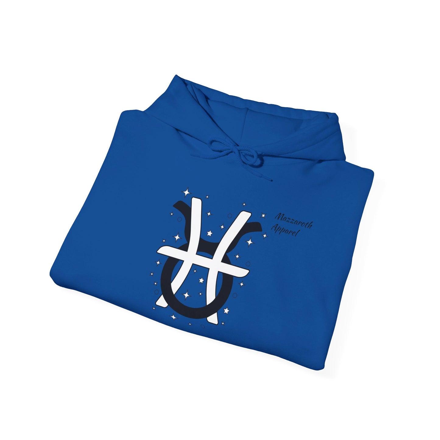 Couples Zodiac Hoodie with Taurus and Pisces Design 2