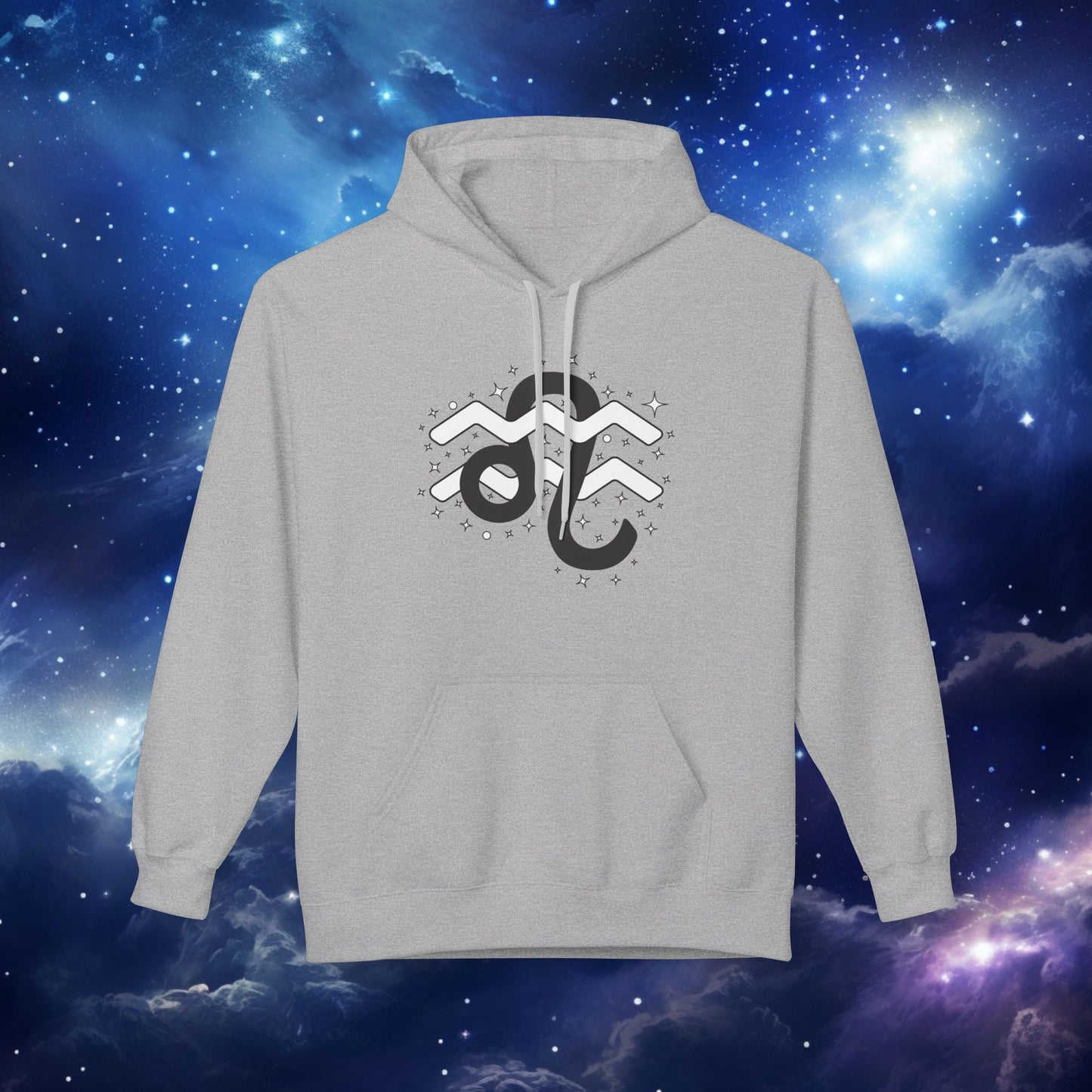 Astrology Zodiac Pairing Hoodie - Leo and Aquarius Love Description