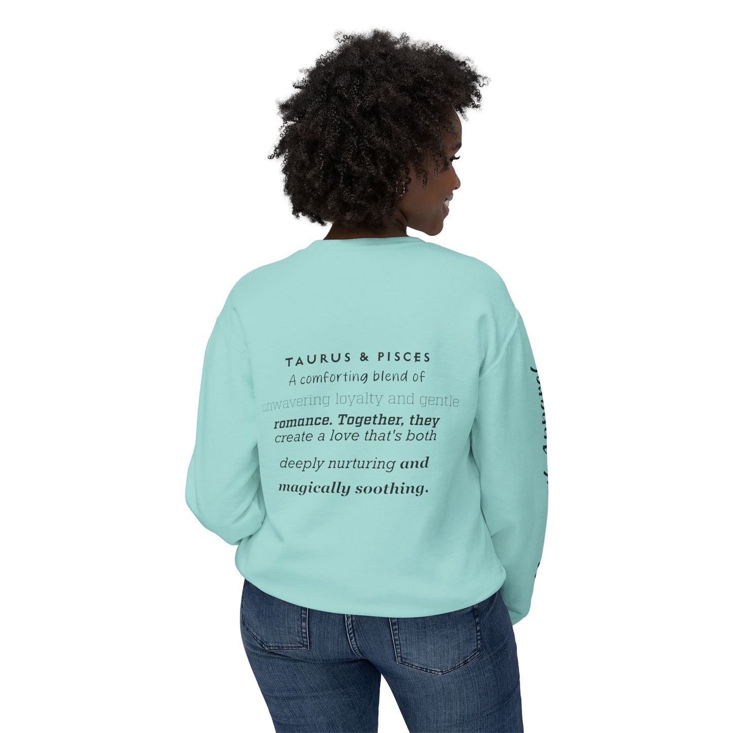 Astrology Unisex Sweatshirt - Taurus/Pisces Love Symbols