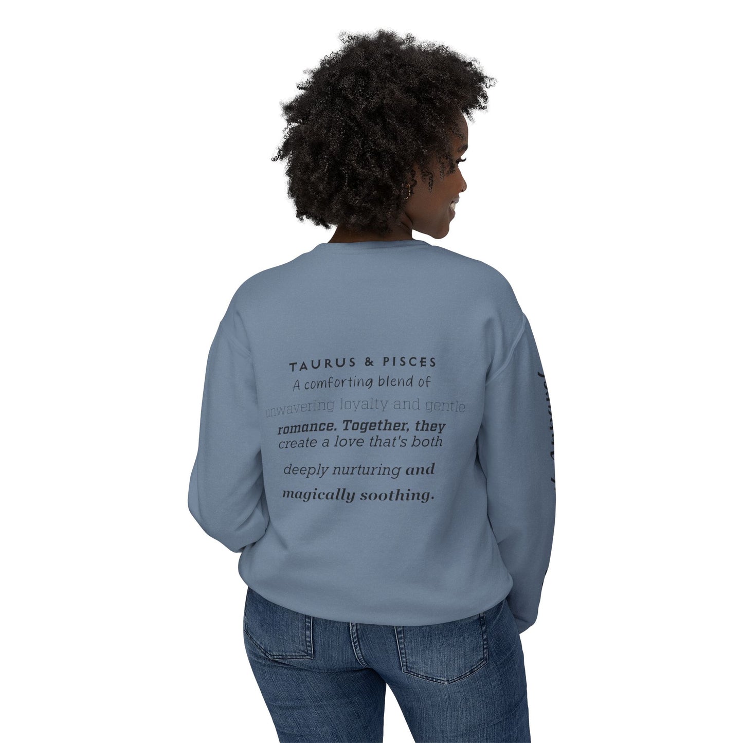Astrology Unisex Sweatshirt - Taurus/Pisces Love Symbols