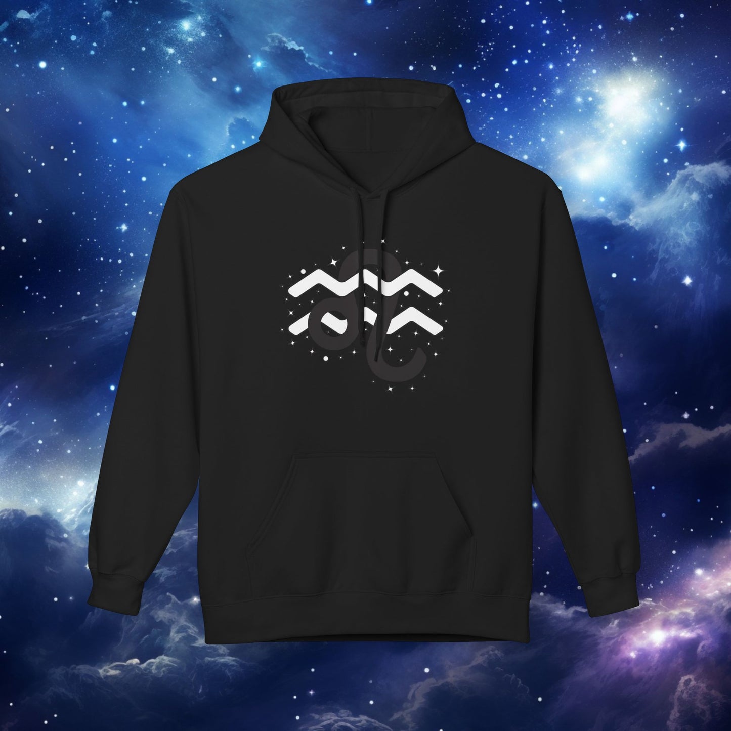 Astrology Zodiac Pairing Hoodie - Leo and Aquarius Love Description