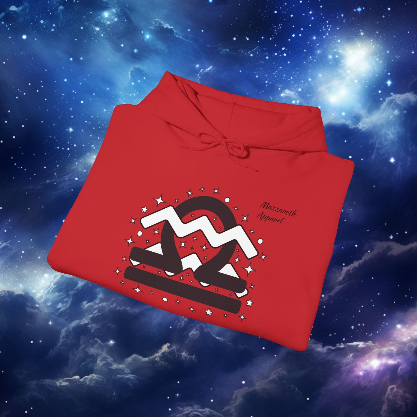 Astrology Zodiac Hoodie - Libra and Aquarius Love Description
