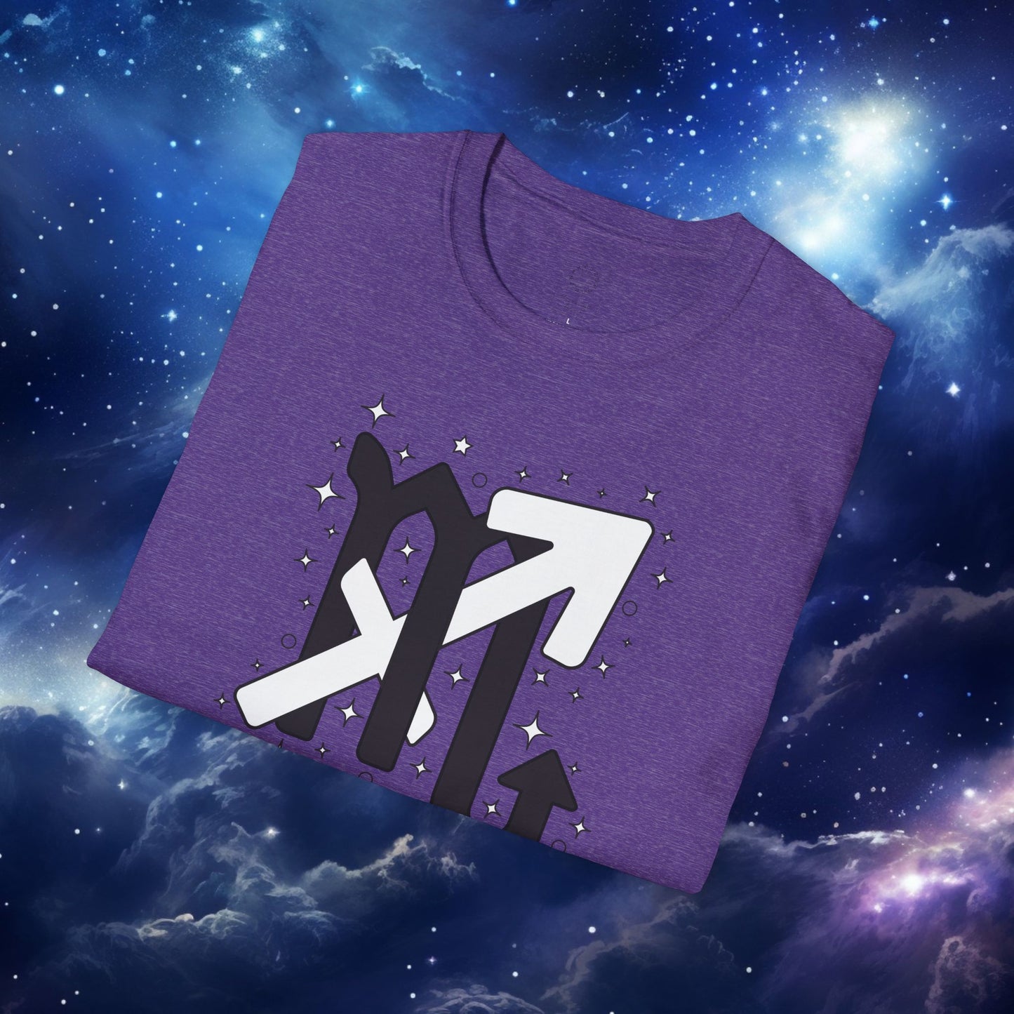Astrology Zodiac Unisex Softstyle T-Shirt Scorpio and Sagittarius with Love Description
