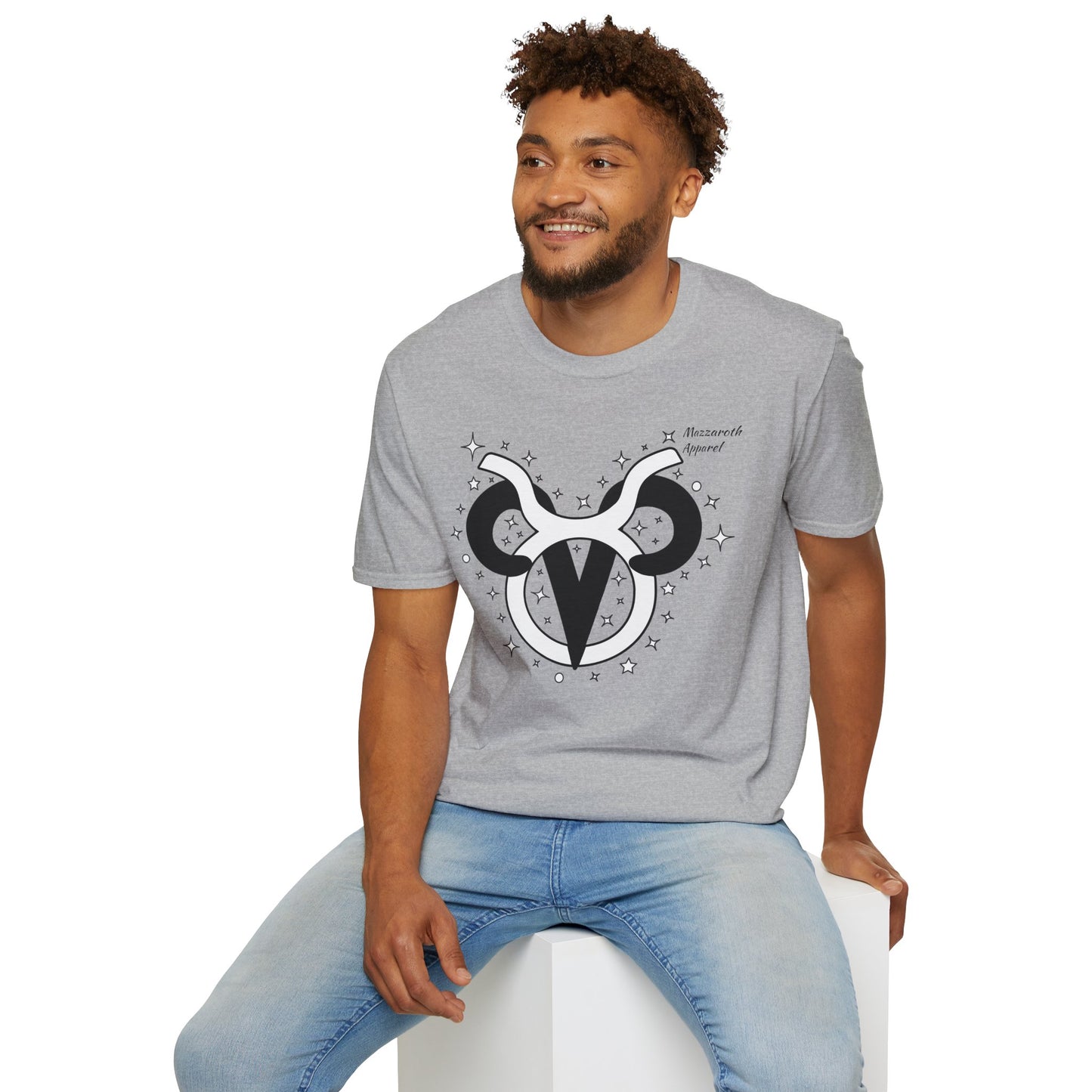 Zodiac Pairing Aries and Taurus Astrology Unisex Tee with Love Description 2