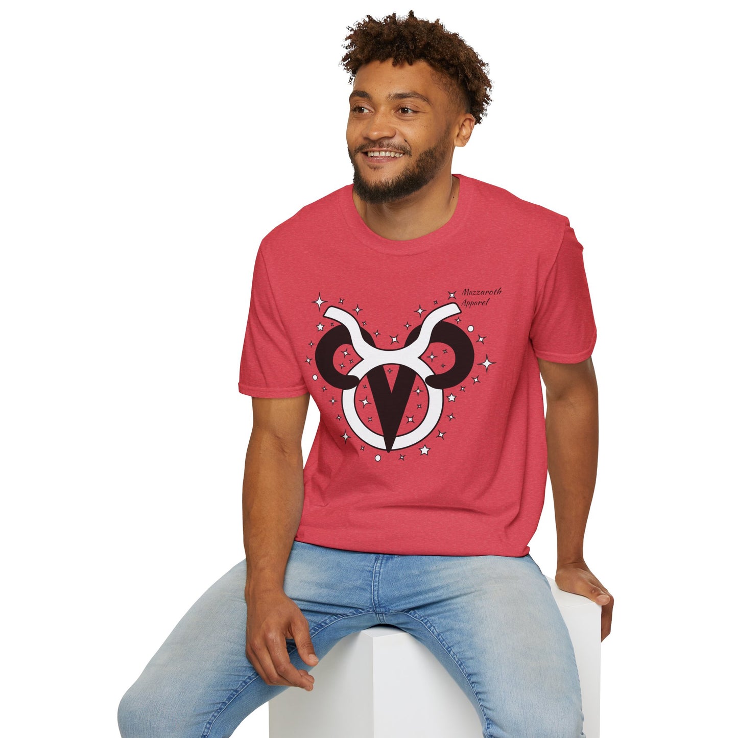 Zodiac Pairing Aries and Taurus Astrology Unisex Tee with Love Description 2
