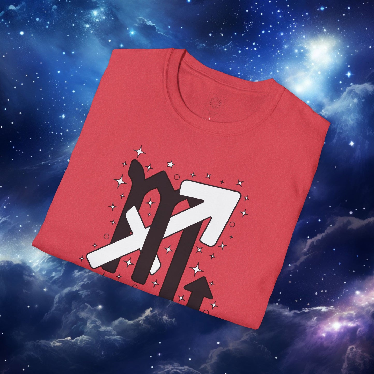 Astrology Zodiac Unisex Softstyle T-Shirt Scorpio and Sagittarius with Love Description