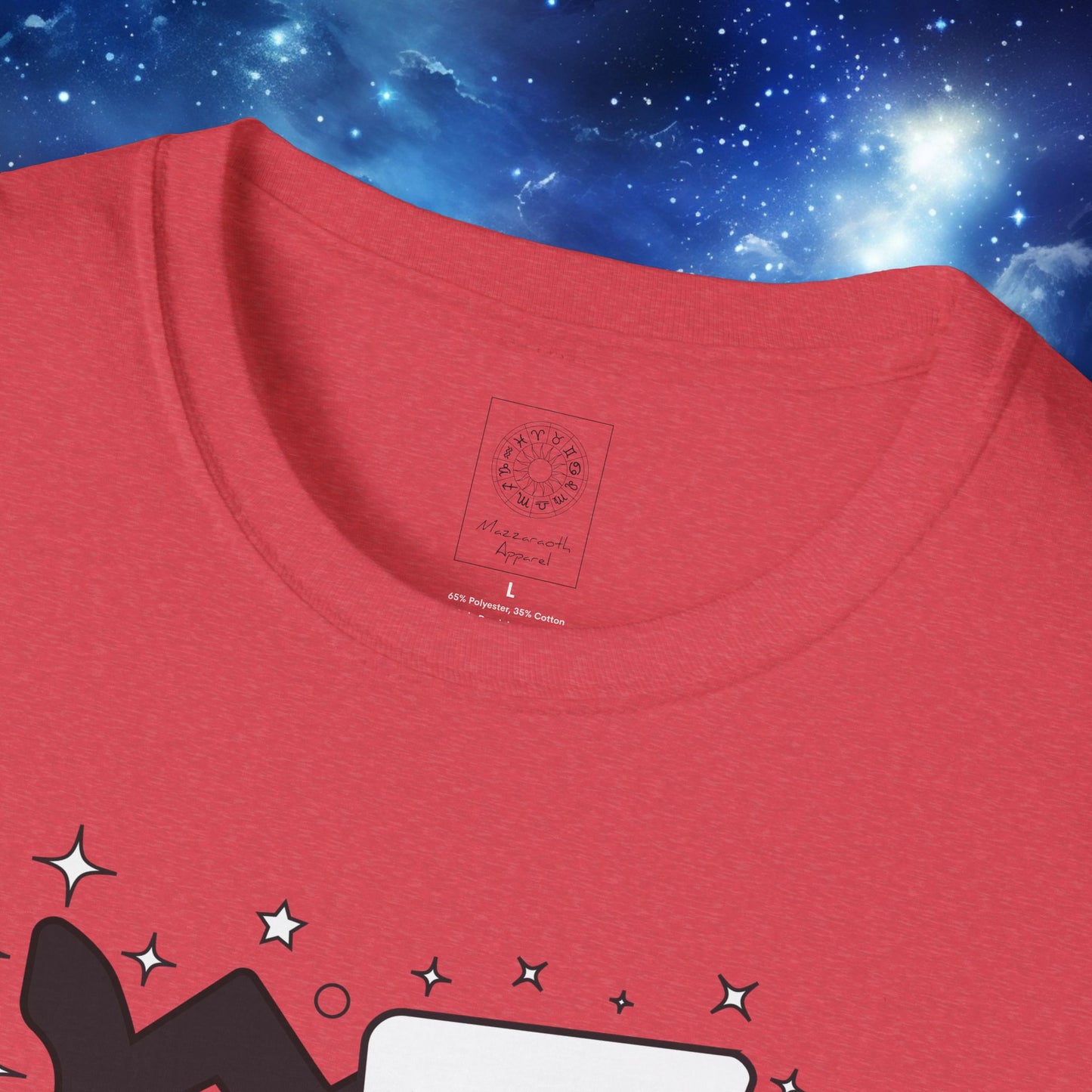 Astrology Zodiac Unisex Softstyle T-Shirt Scorpio and Sagittarius with Love Description