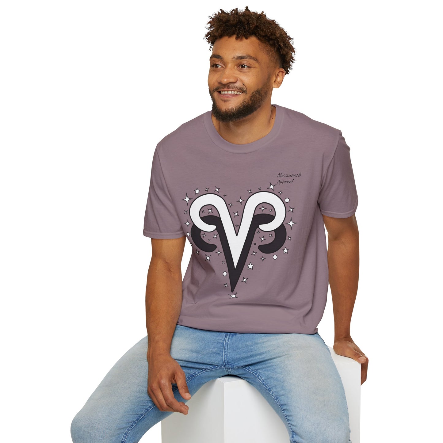 Zodiac Pairing Aries and Aries Astrology Unisex Tee with Love Description