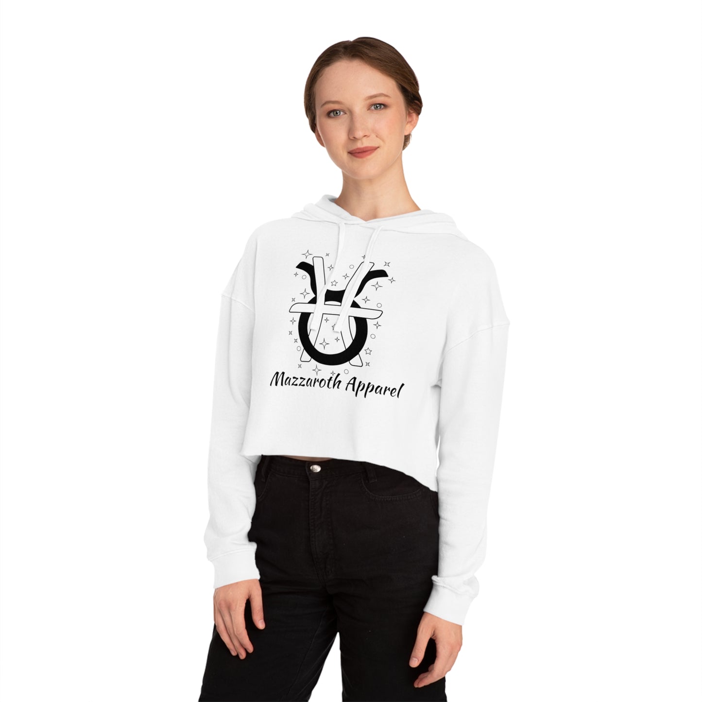 Cropped Hoodie Taurus Pisces Love Description Sweatshirt