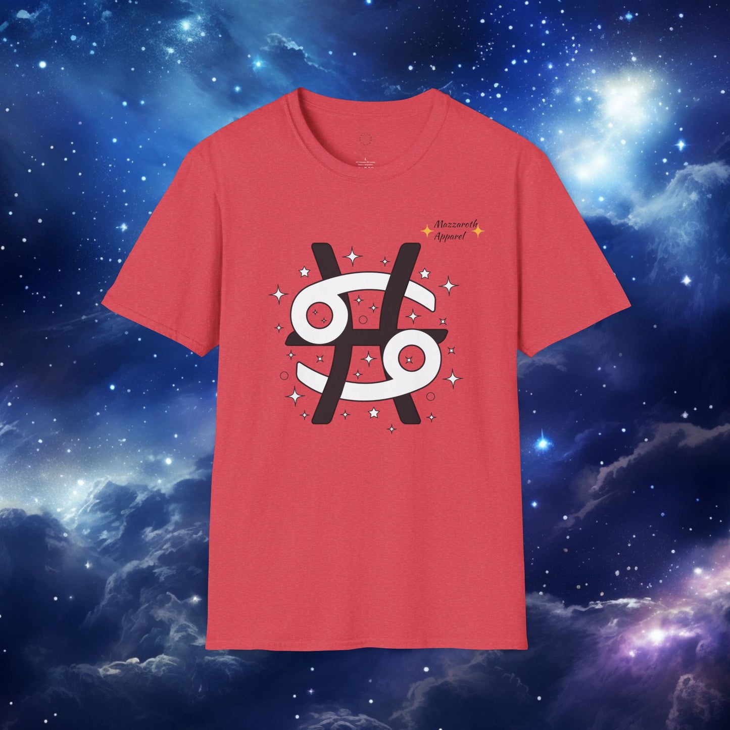 Pisces Cancer Astrology Unisex Tee, Zodiac Inspired T-shirt, Custom Personalized Tee, Sweetest Day Gift for Him